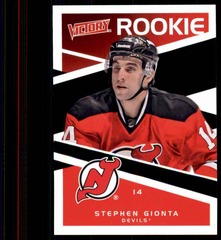 2010-11 Upper Deck Victory Rookie Stephen Gionta #309 RC New Jersey Devils